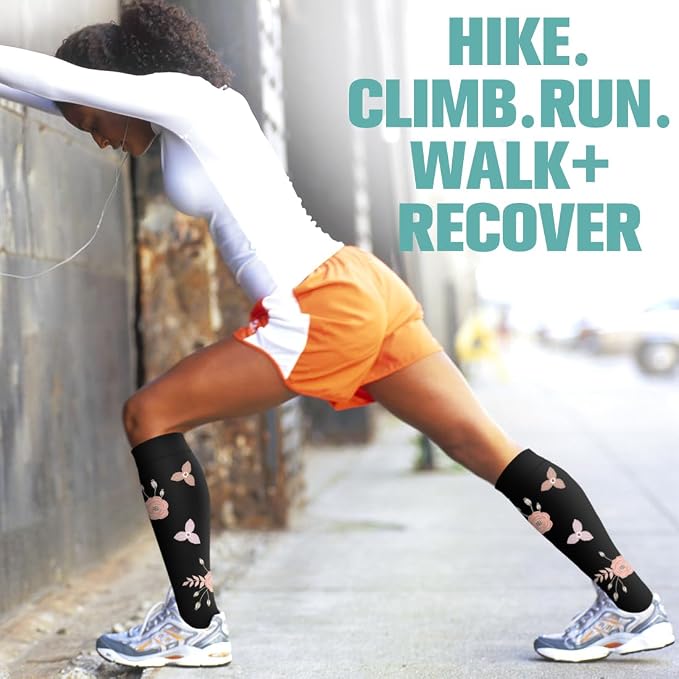 Compression Socks for Women & Men – Graduated Support for Running & Sports