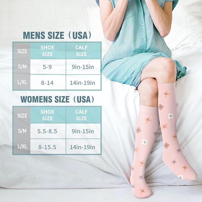 Compression Socks for Women & Men – Graduated Support for Running & Sports