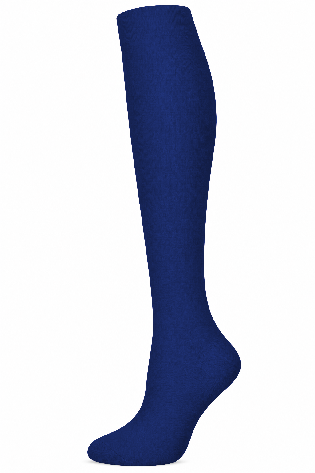 Navy knee-high copper compression sock